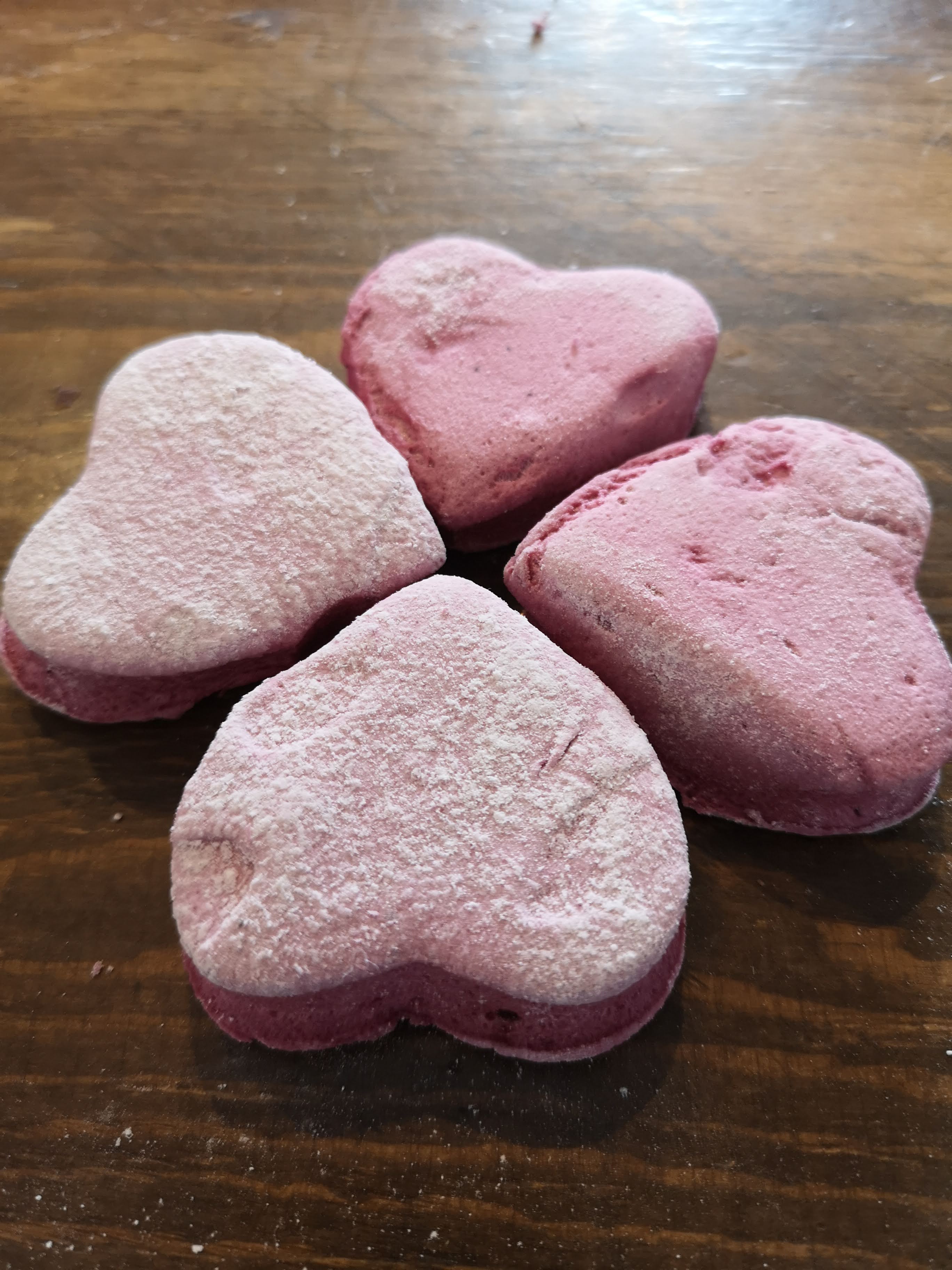 Guimauve Coeur à chocolat chaud